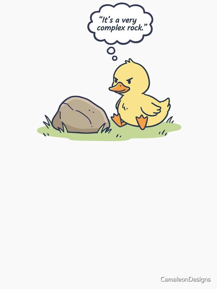 professional overthinker chicken by CamaleonDesigns