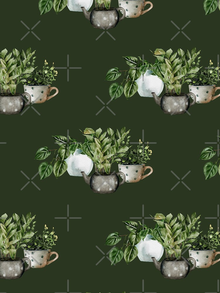 ZZ Plant Vine Plant  Houseplant Love Nature Light Pattern by travellb