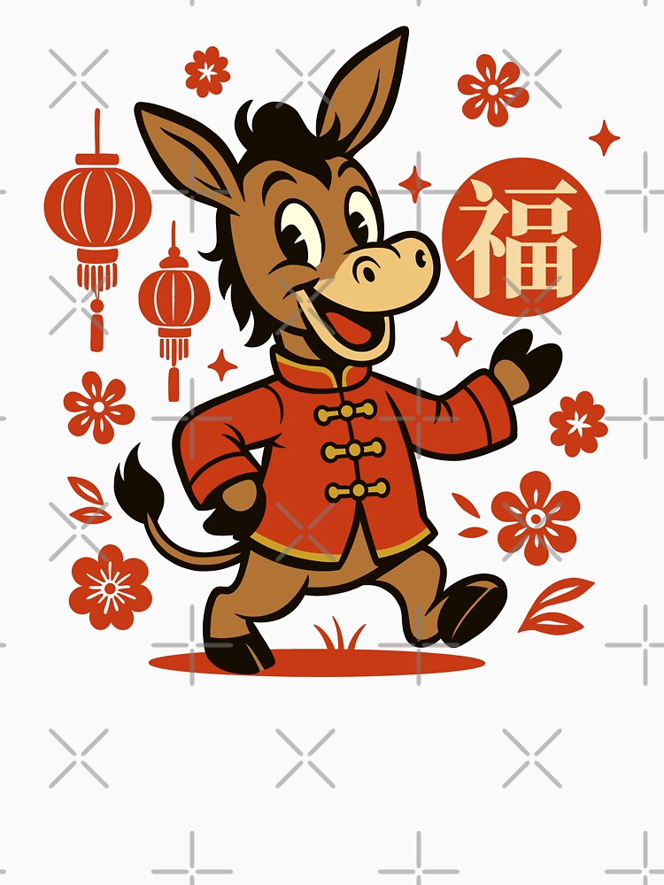 Lunar New Year Donkey by Ghost on Toast