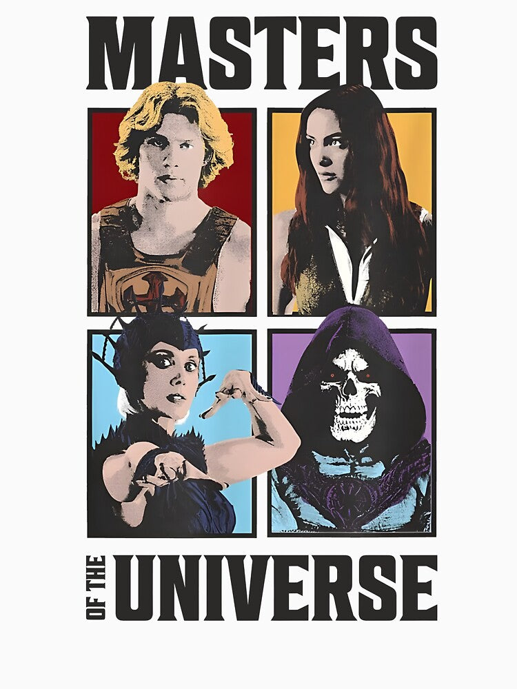 Masters Of The Universe Movie Characters Pop Art by phoebelevine