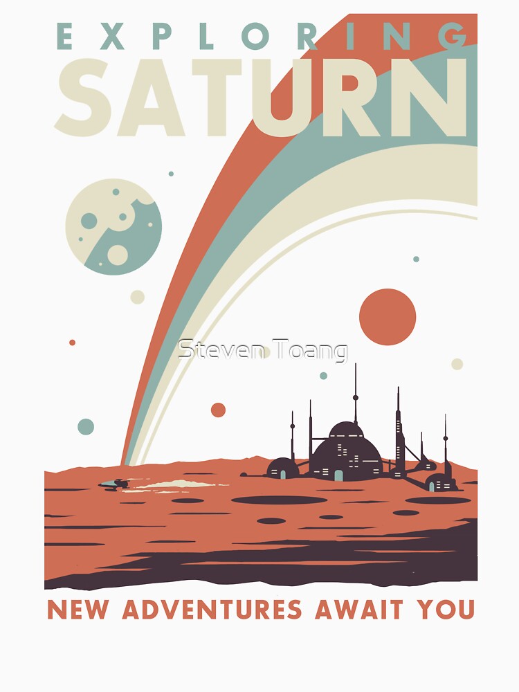 Exploring Saturn by Steven Toang