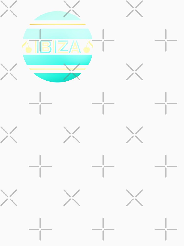 Ibiza Pacha Party light blue circle by Bailamor