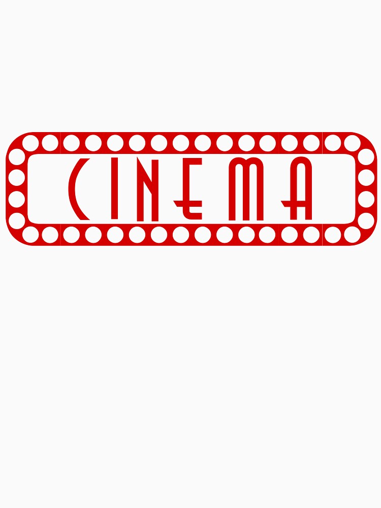 Vintage "Cinema" retro design by DiscoDaisyy