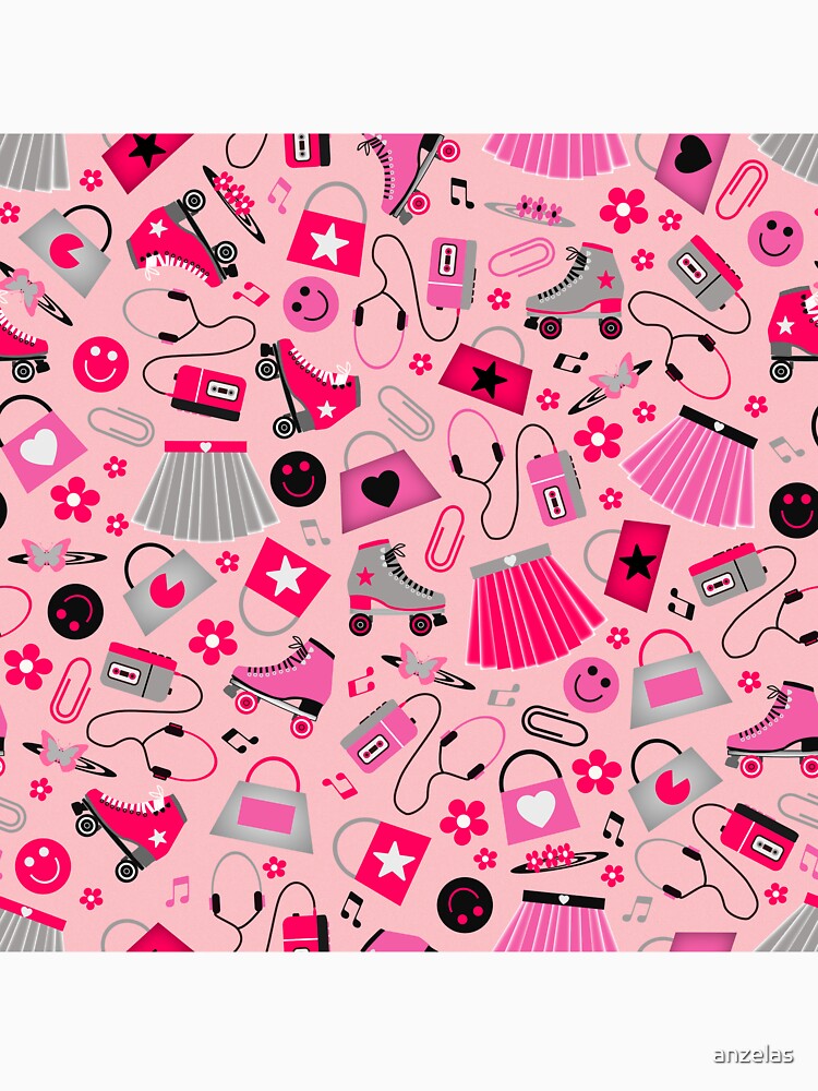 Y2K Fashion on Pink by anzelas