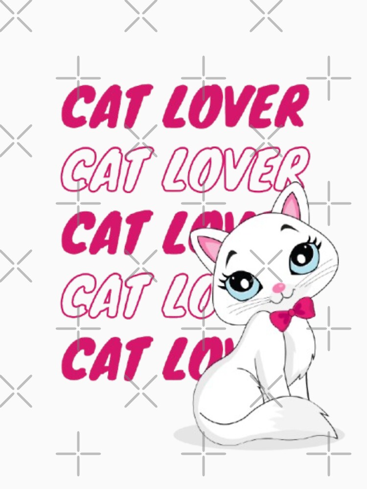 Cat Lover Cute Kitty Design | Kawaii Cat Lover Gift | Adorable Kitten Cartoon by Sanika arts