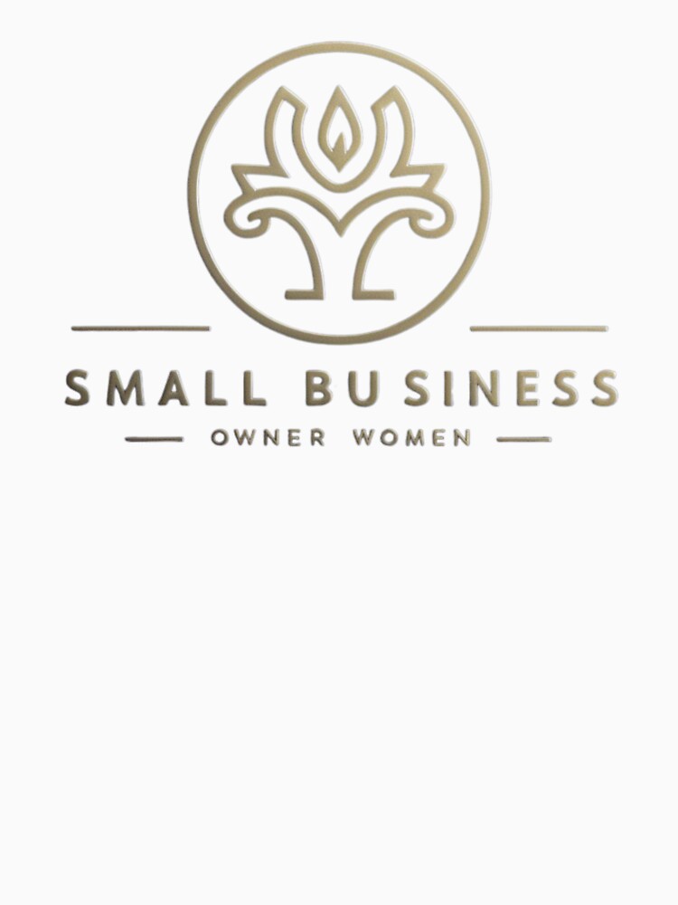 small business owner women t-shirt by urszulakier