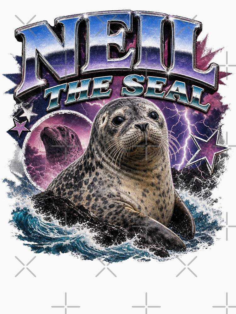 Neil The Seal by Belarte.shop