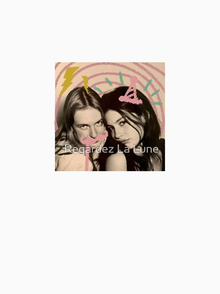 Gracie Abrams Audrey Hobert Art Doodle by Regardez La Lune