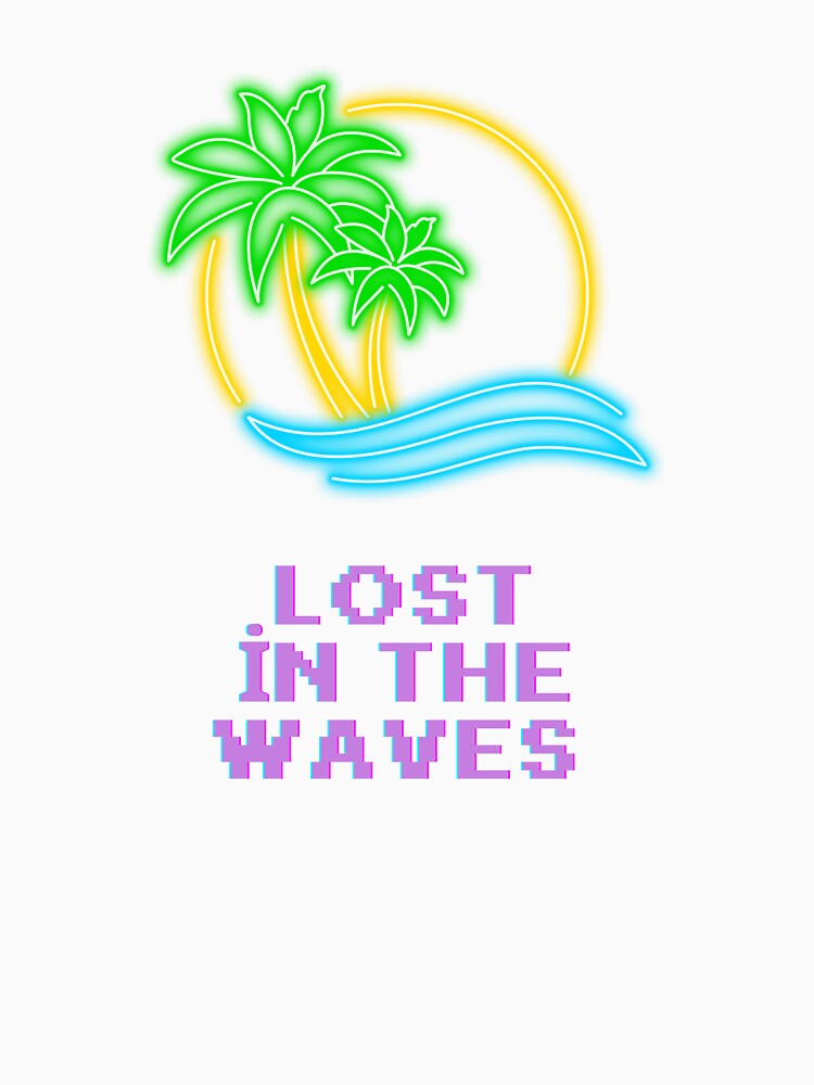Vaporwave Sunset Dreams – Lost in the Waves by Eren47