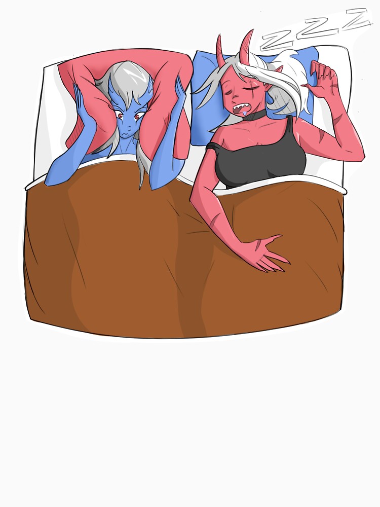 Oni snoring sticker by DylanDraws45