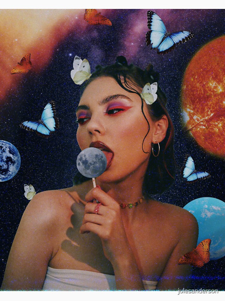 Moon Lollipops and Galactic Butterflies by julesanderson