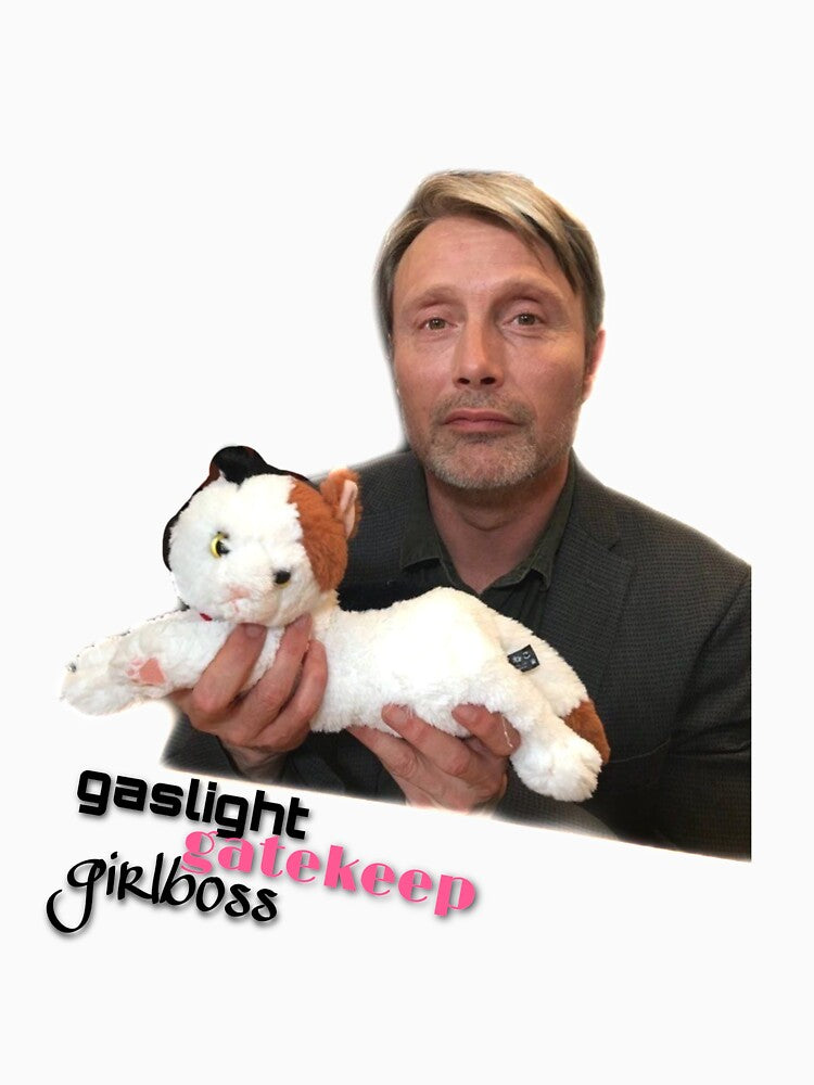 Mads Mikkelsen Gaslight Gatekeep Girlboss by solarbridge