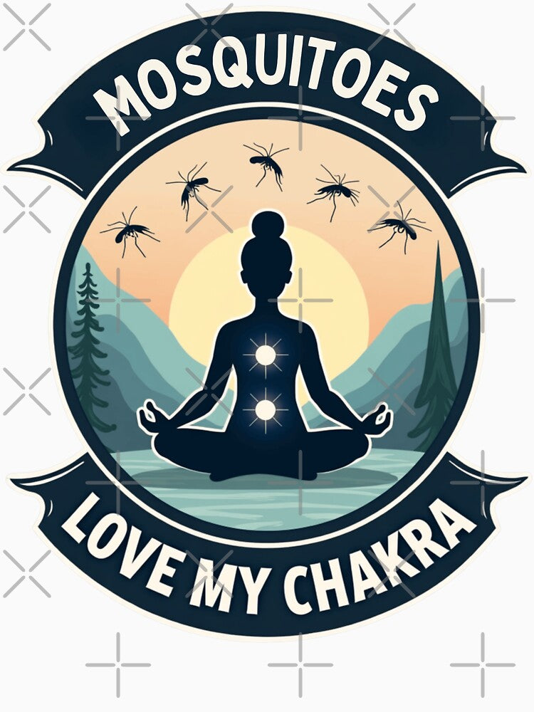 Mosquitoes Love My Chakra by PerkzPrints