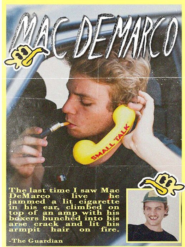 mac demarco - small talk by syerlinesandosa