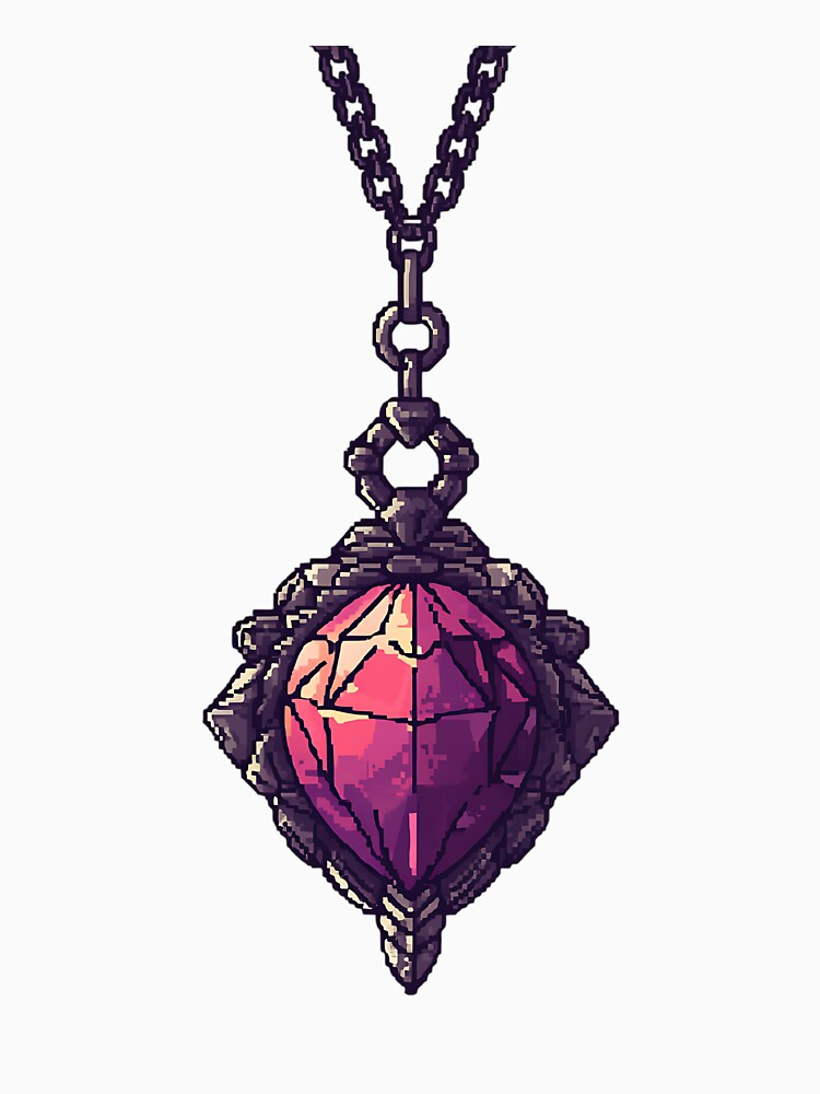 Pixel Art: 8-bit Magic Amulet by bapupa