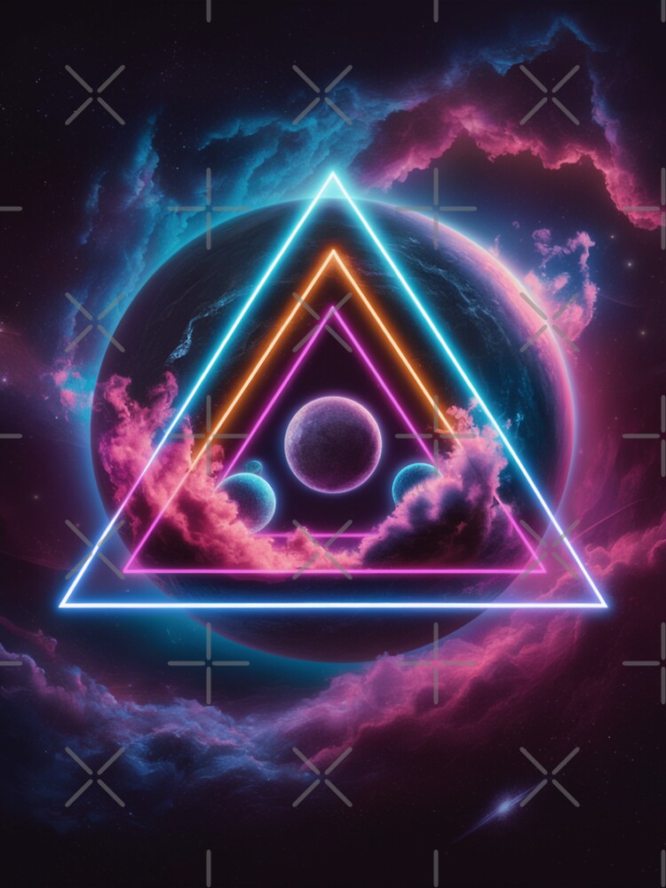 Neon Galactic Triad by Exodoi