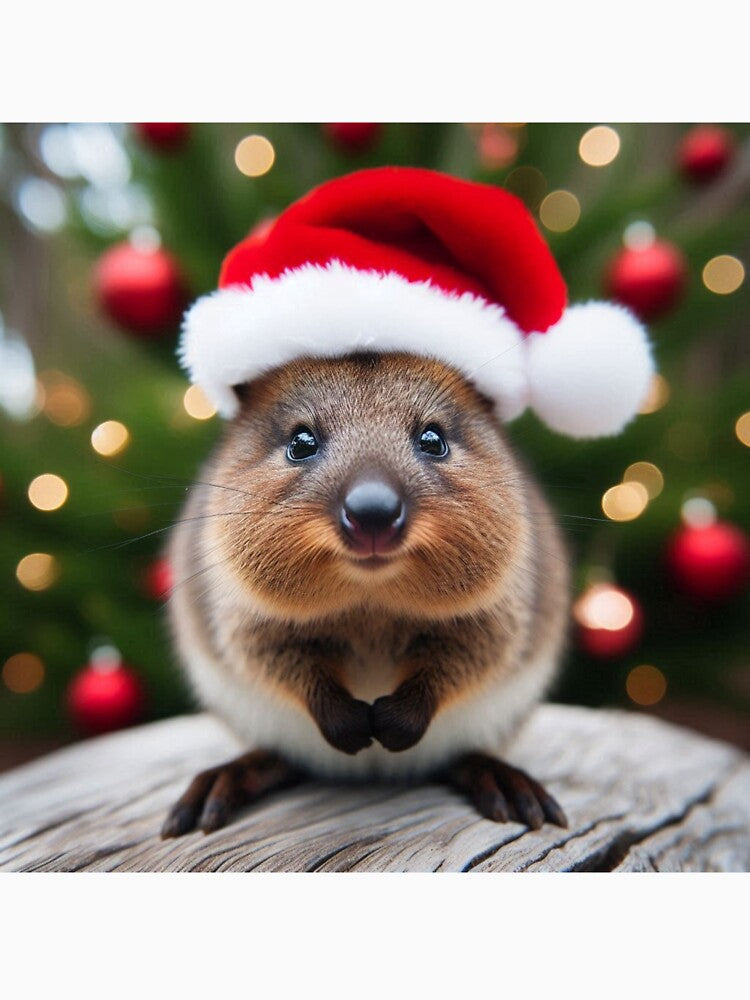 Santa Quokka 4 by Sybille-Yates