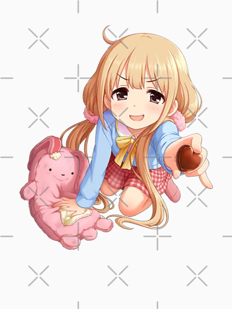 idolmaster ~ anzu futaba giving chocolate by OMOI☆