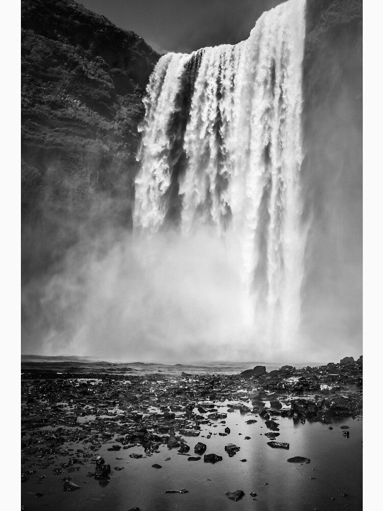 Icelandic Waterfall by nat3th3gr3at