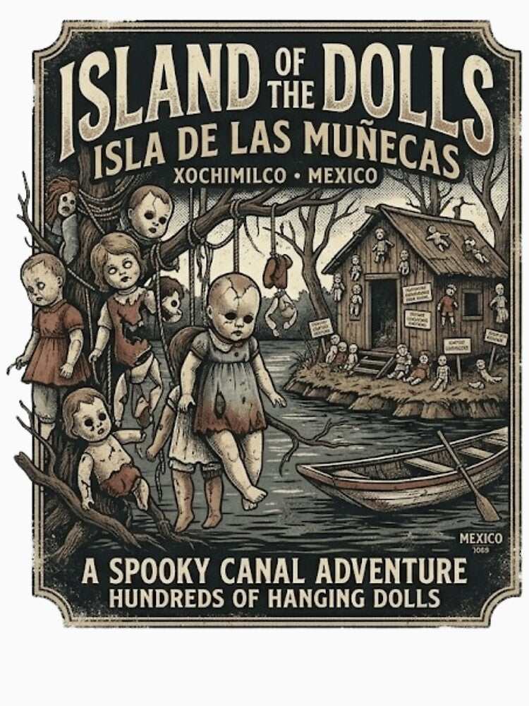 Island of Dolls - Mexico - Funny Travel Horror by The Masked Designer