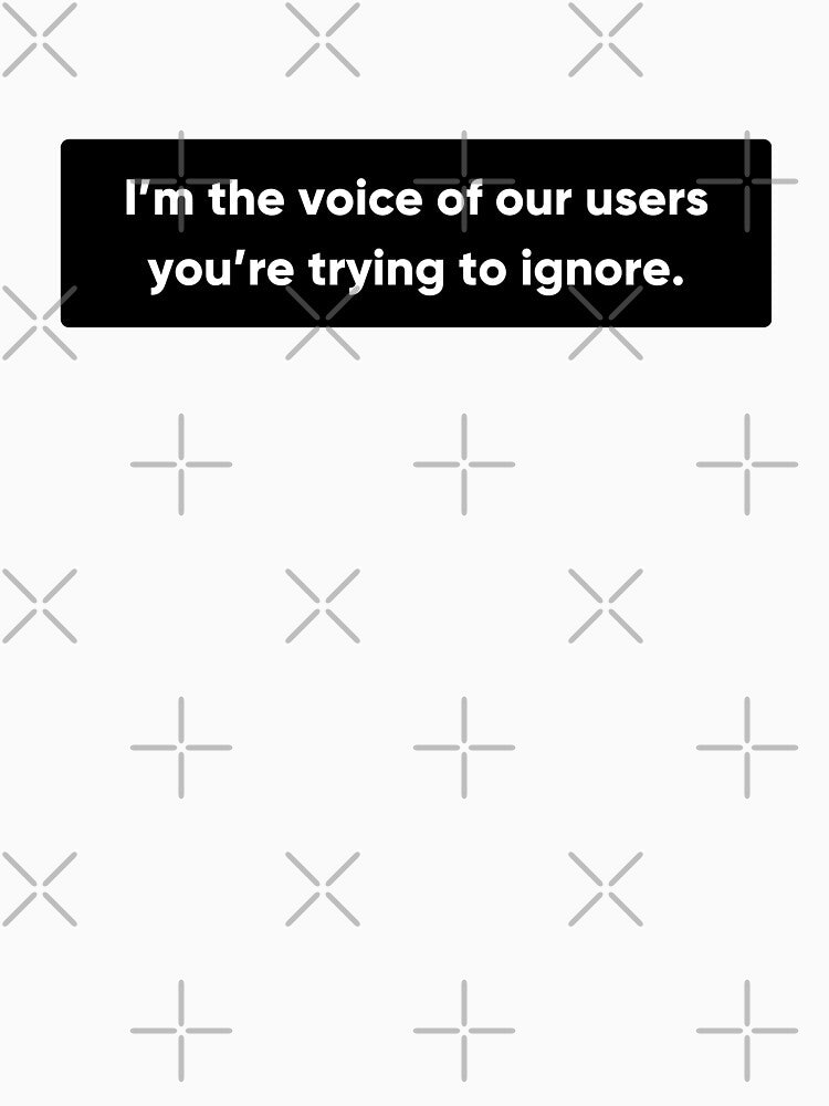 Funny real life UX Researcher & PM Quote by Artio-ArtShop