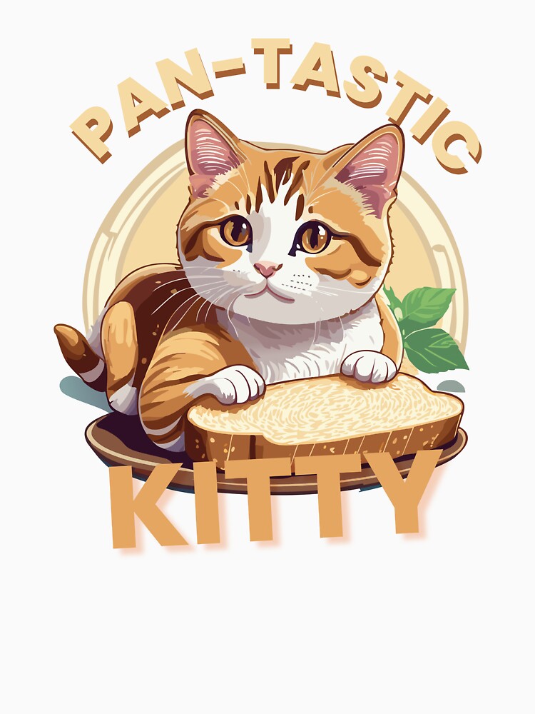 Cat loaf "Pan-tastic Kitty" by PrimeDesign27