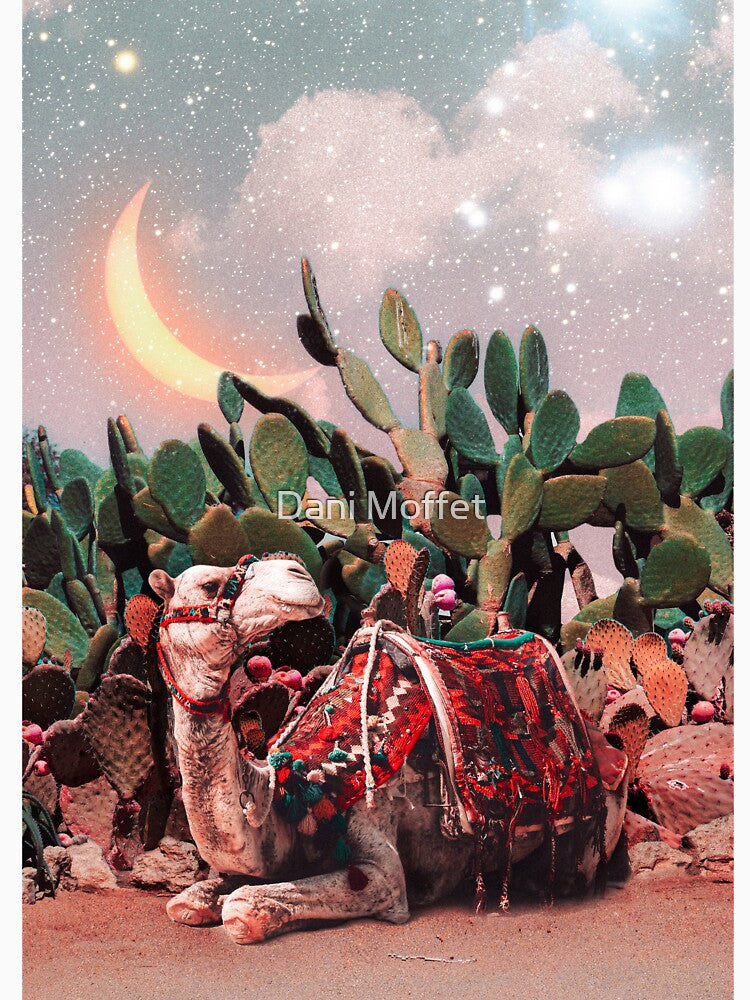 Cactus Camel Cutie by Dani Moffet