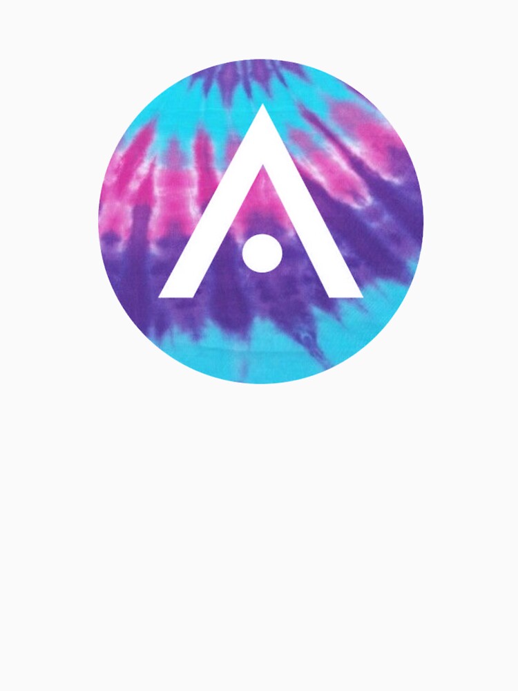 Blue Pink and Purple Tie Dye Aveda Logo by Dalaura