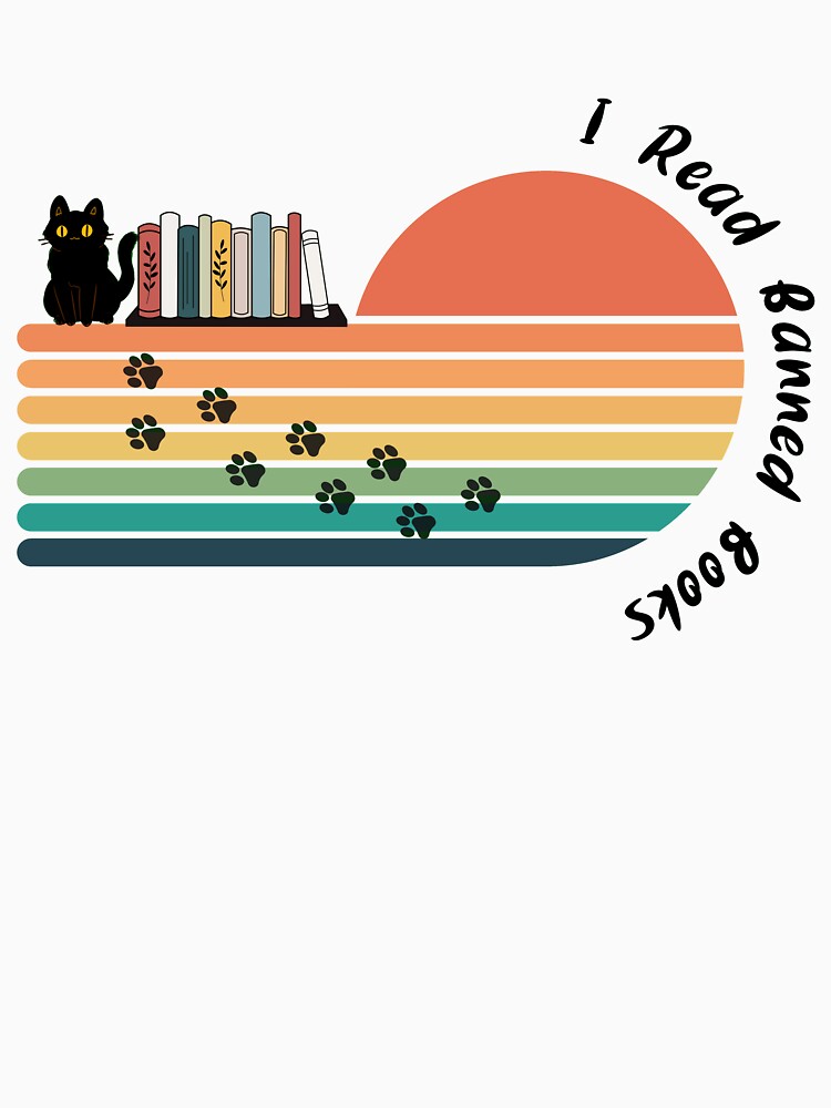 Cat I Read Banned Books by laiil