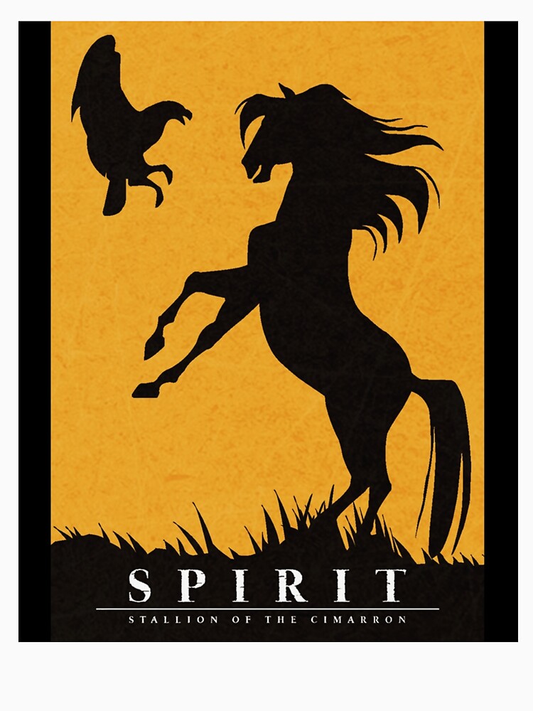 Spirit  Stallion of the Cimarron Minimalist Graphic by Vivithames