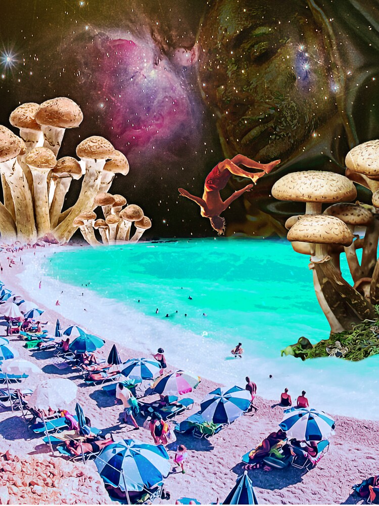 Mushroom Beach by PopVelvet