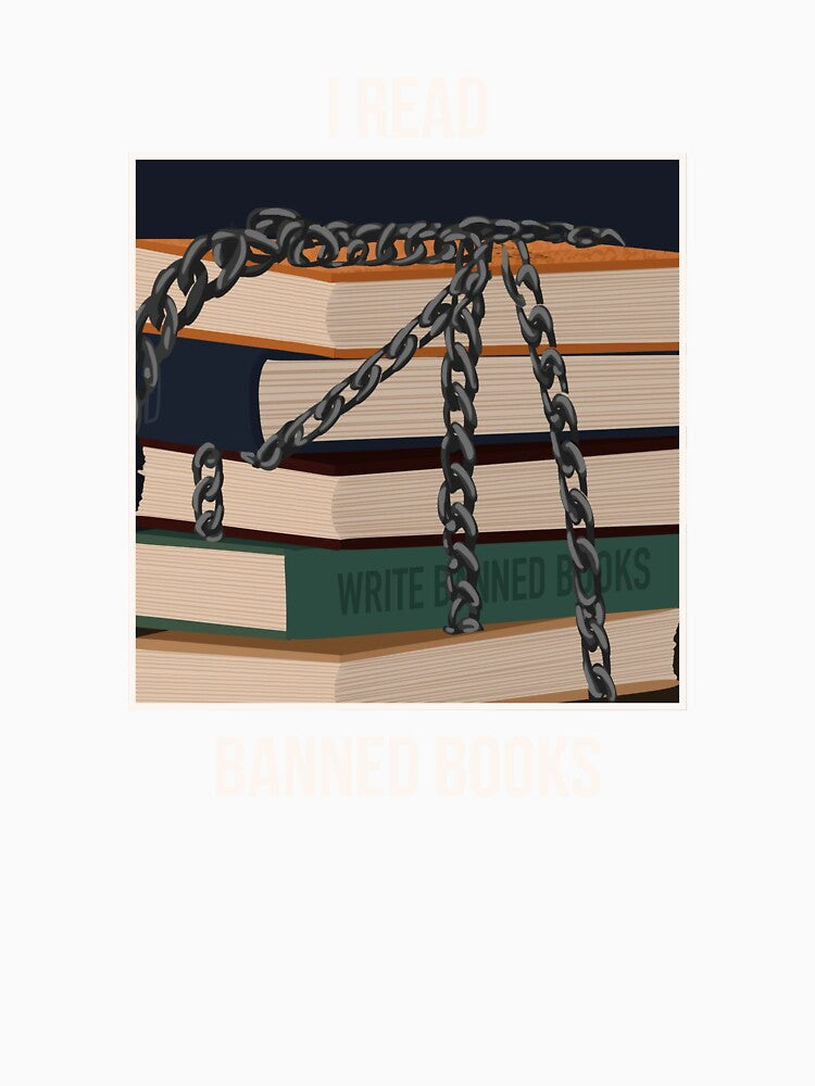 I Read Banned Books | Defend the Right to Read | Dark Text by StoryForge