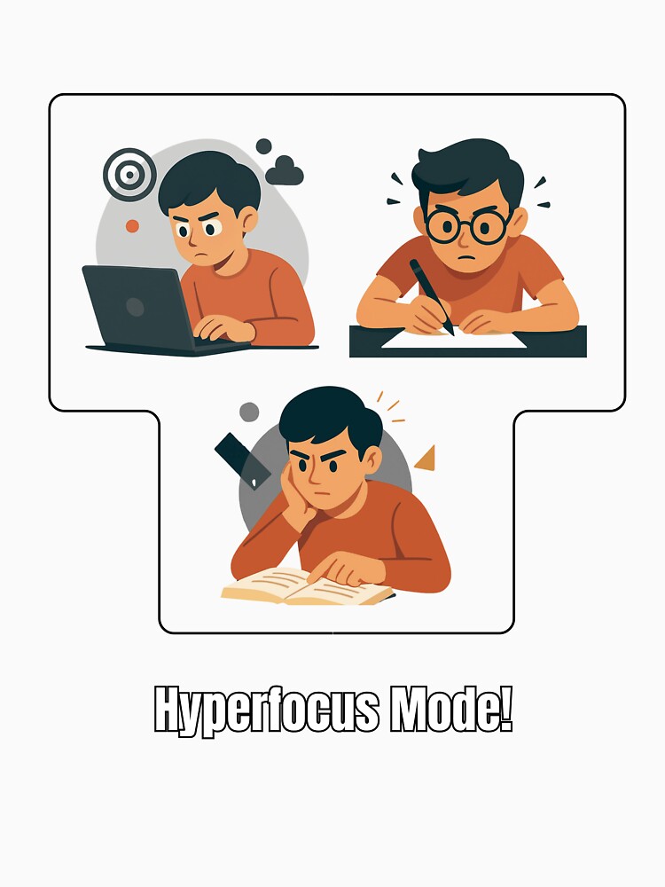 Hyperfocus Mode! design by Speedytb-Tees