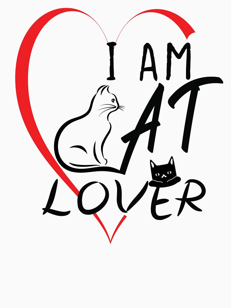 I Am a Cat Lover by faicalart