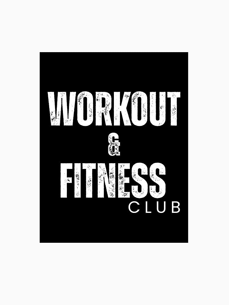 WORKOUT & FITNESS CLUB by Santy2023