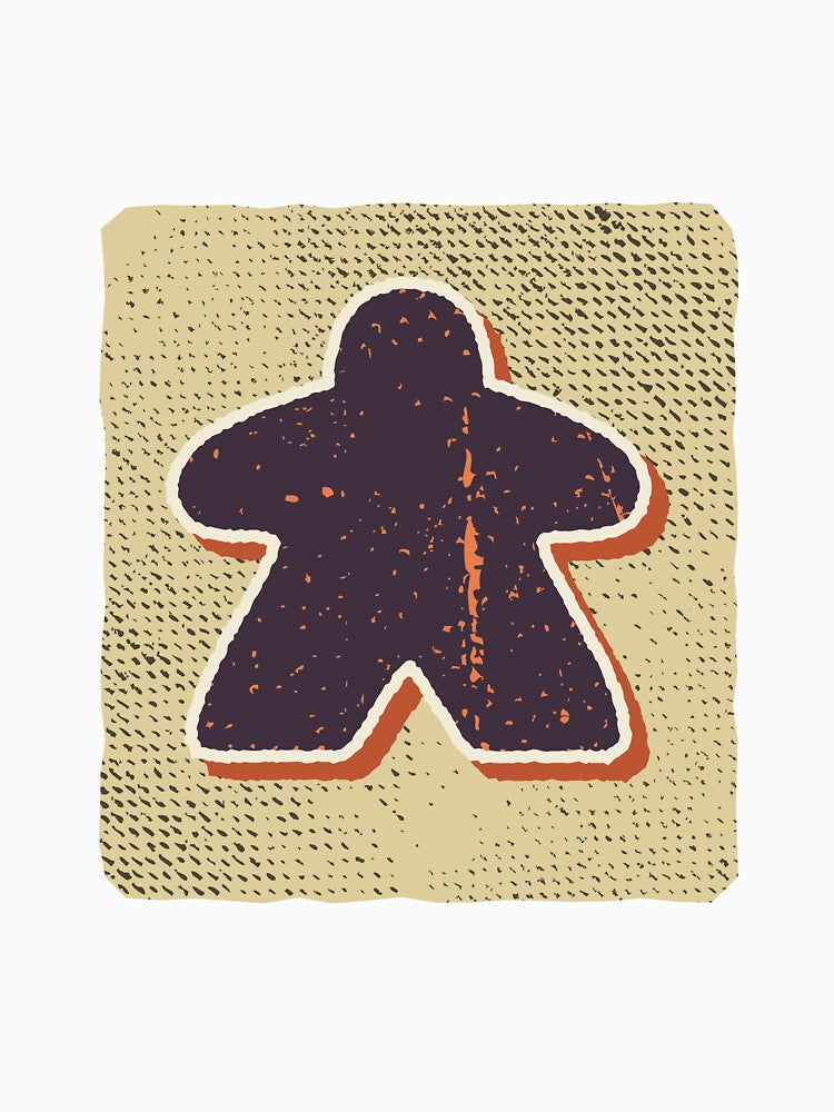 Vintage Board Game Meeple by BeamGeeks