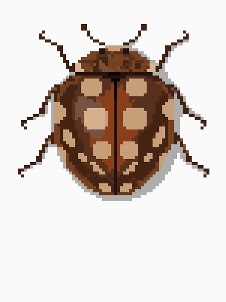 Pixel art beetle nº 026 by Kanistamps