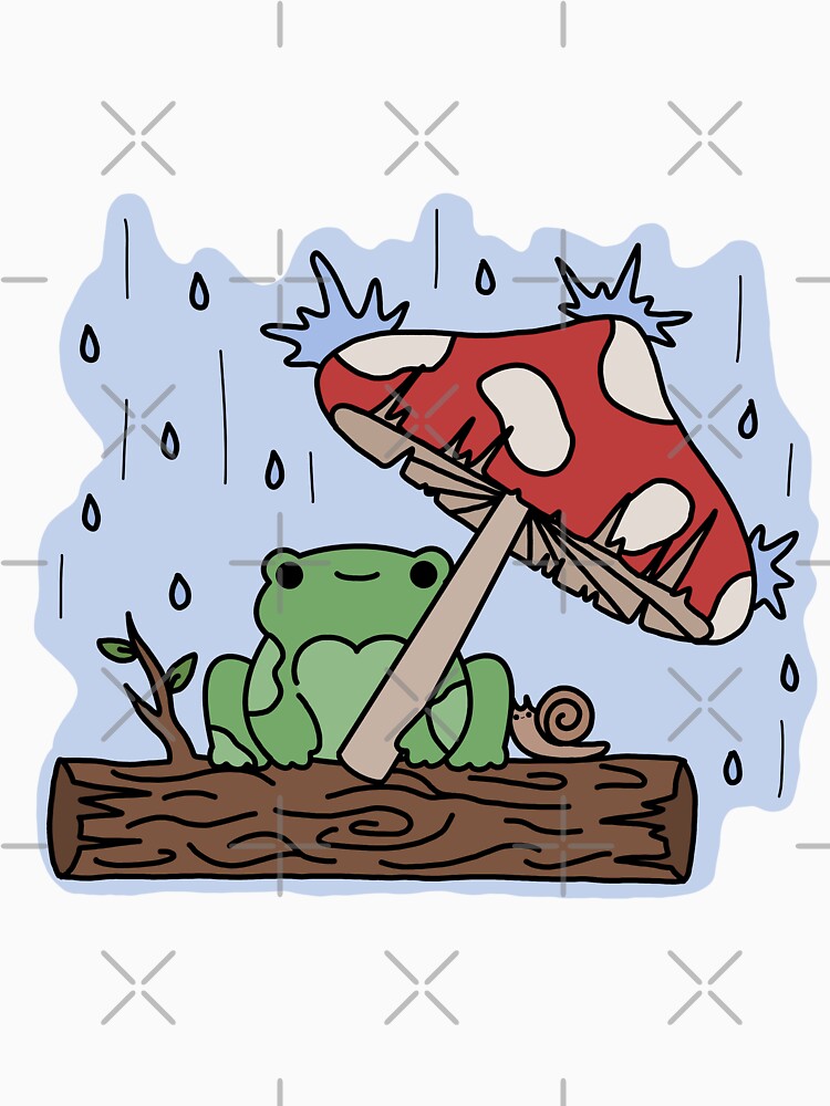 in the rain by stickers by sam