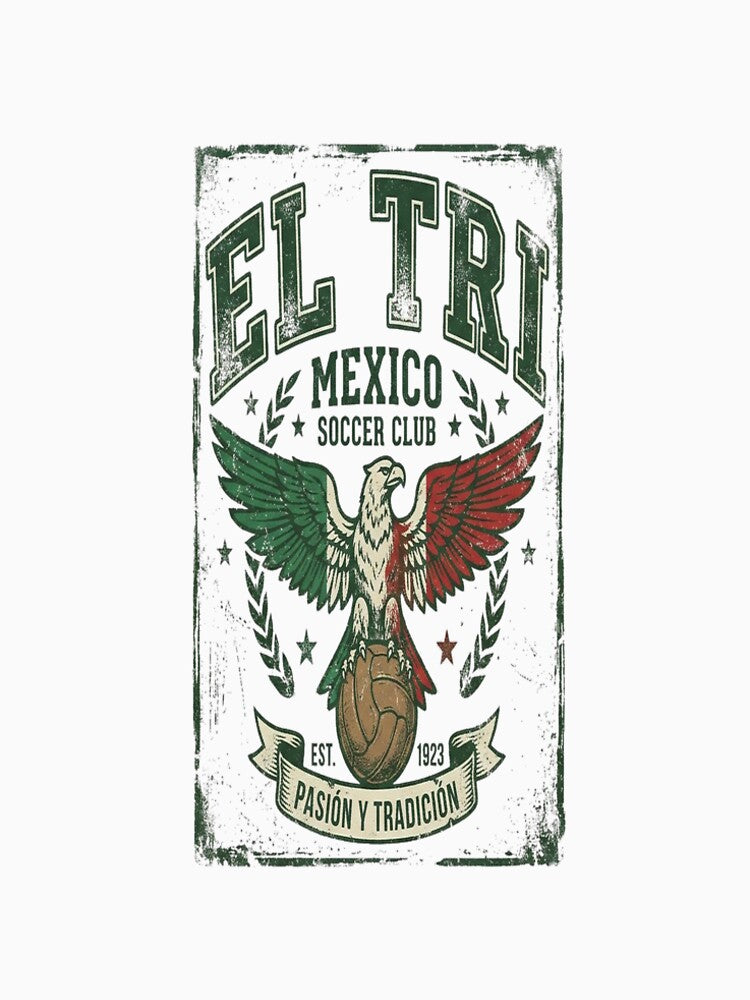 El Tri Mexico Soccer Tee by Fankickstore