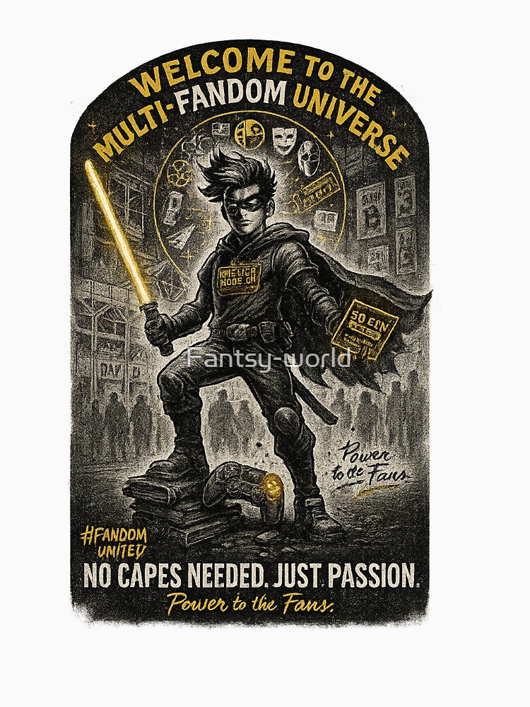 Fandom Hero – Multi-Fandom Universe Power to the Fans by Fantsy-world