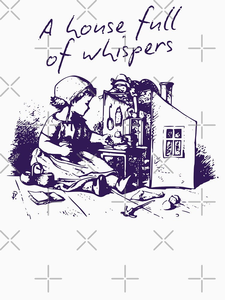 A House Full Of Whispers Girl Lost In Purple Memories by SplashTastic