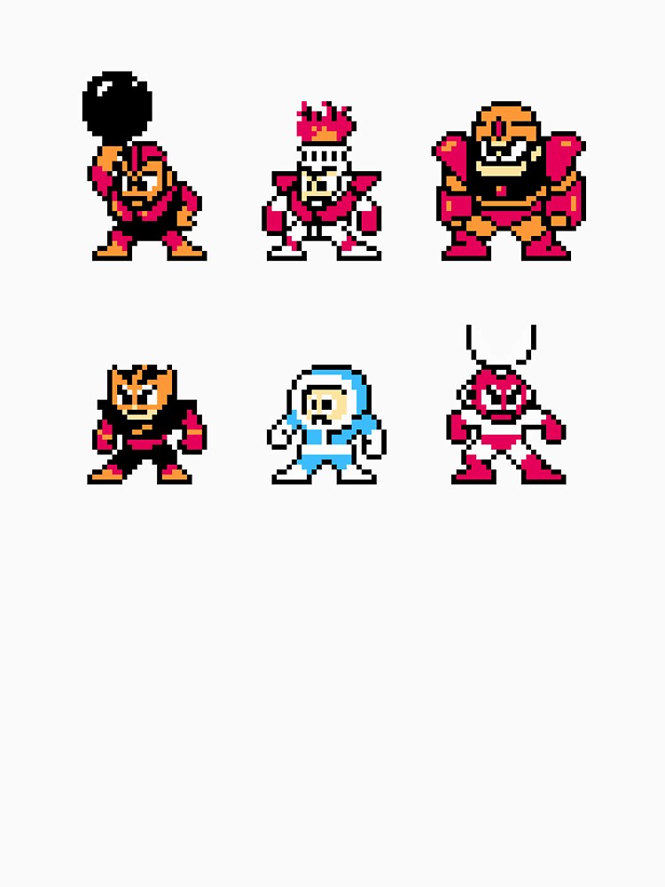 Robot Masters WAVE ONE Set by Pixel Papers