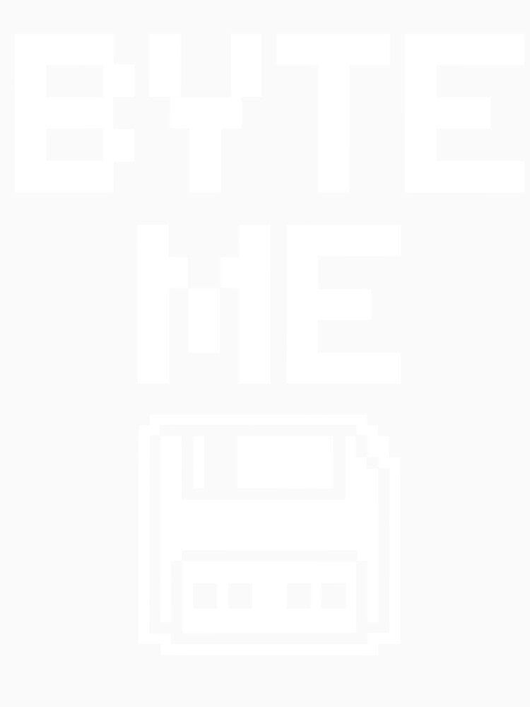 Byte Me Floppy Disk Retro Tech Humor for IT Veterans by Altered Pixels