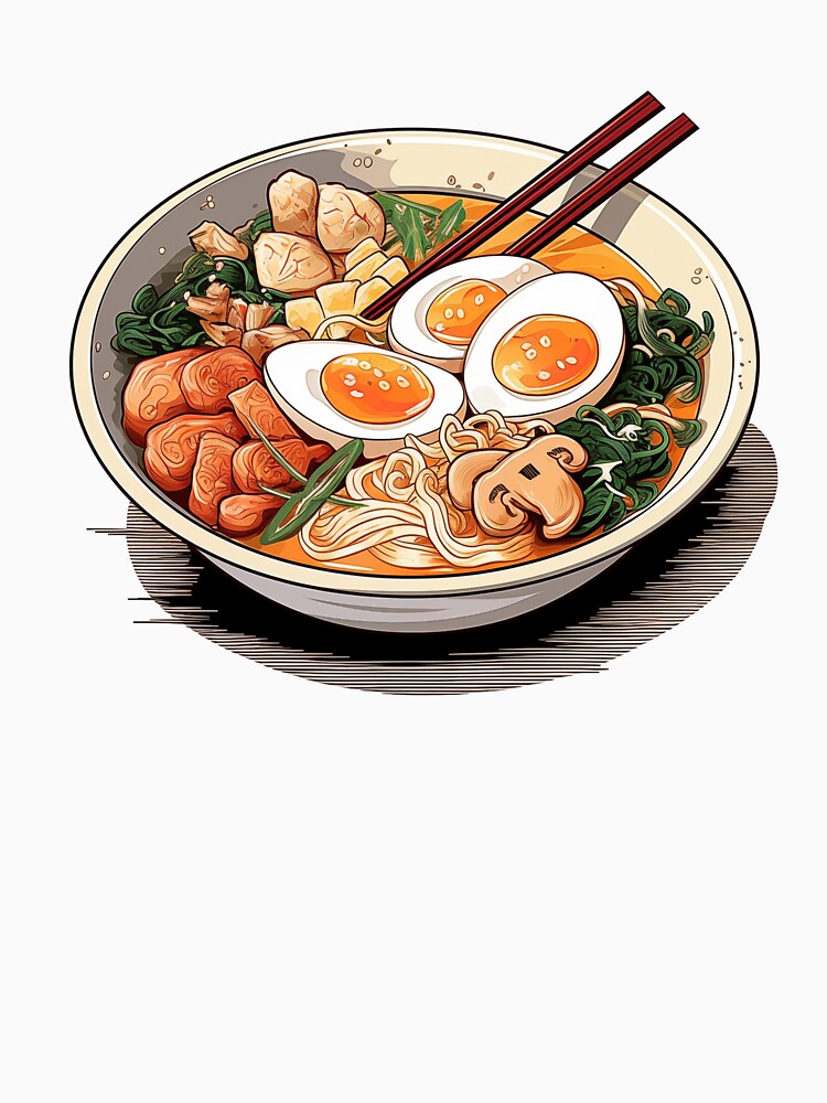 Noodle in bowl by C-Plus-Home