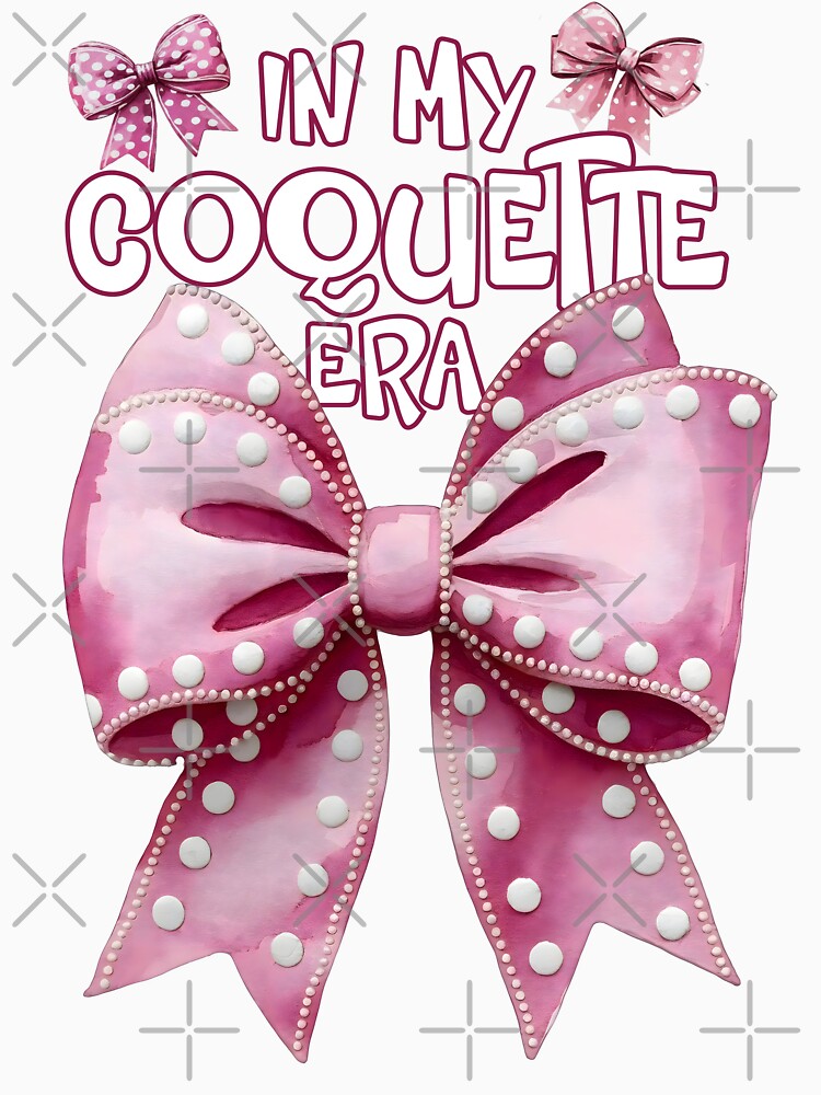 In my coquette era coquette bow by Colorfulman
