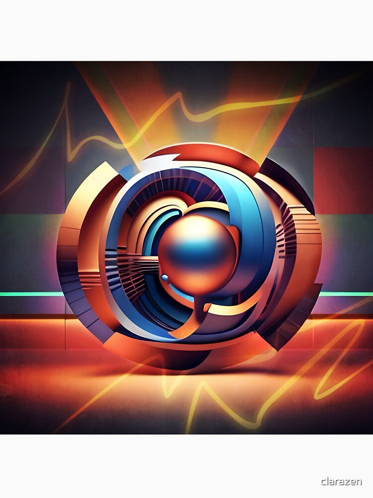 Colorful abstract shapes by clarazen