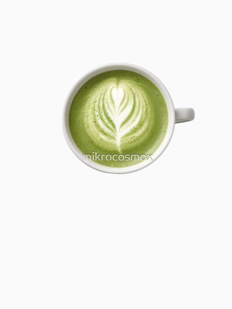 matcha latte art aesthetic scarpbook by mikrocosmox