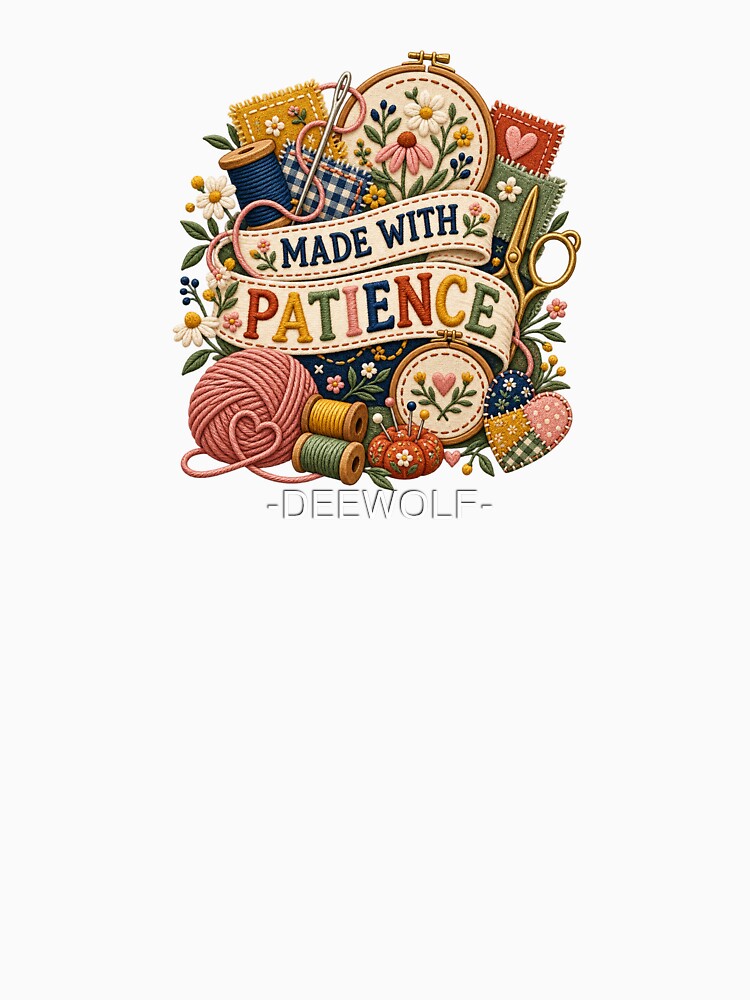 Made With Patience Handmade Craft Design by -DEEWOLF-