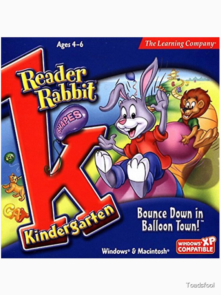Reader rabbit by Toadsfool