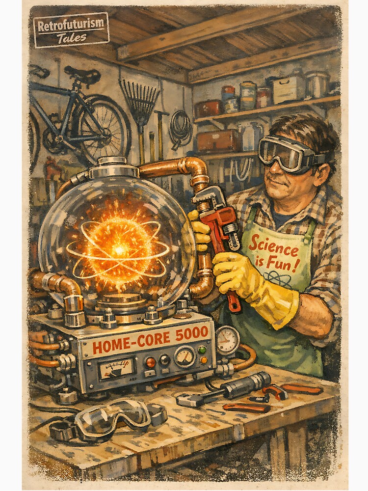 The Backyard Fusion Reactor - Atompunk by bapupa